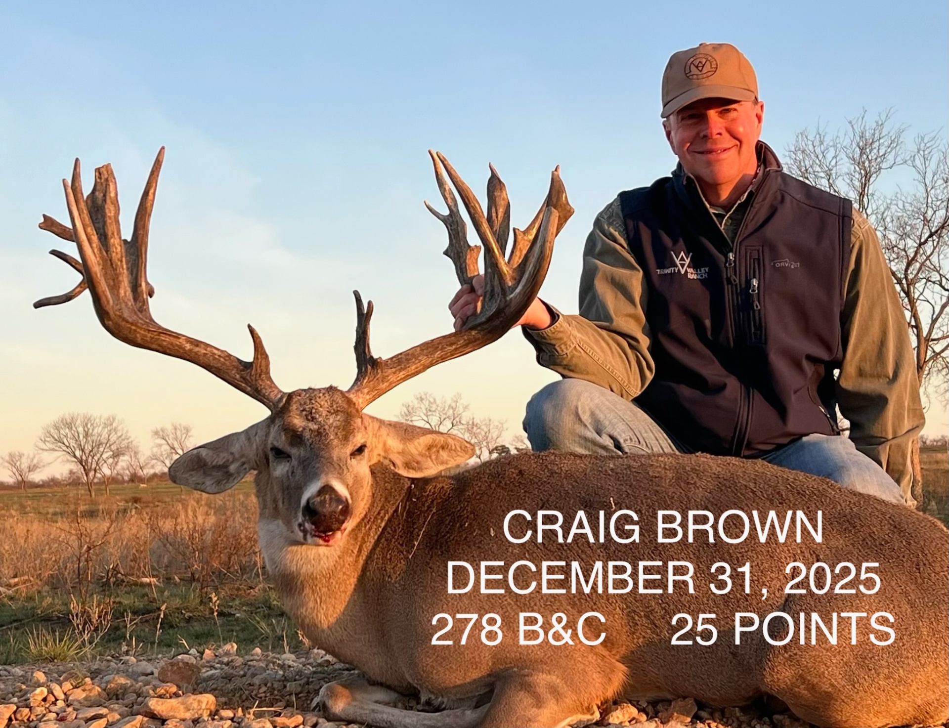 Trinity Valley Ranch trophy whitetail harvest 9