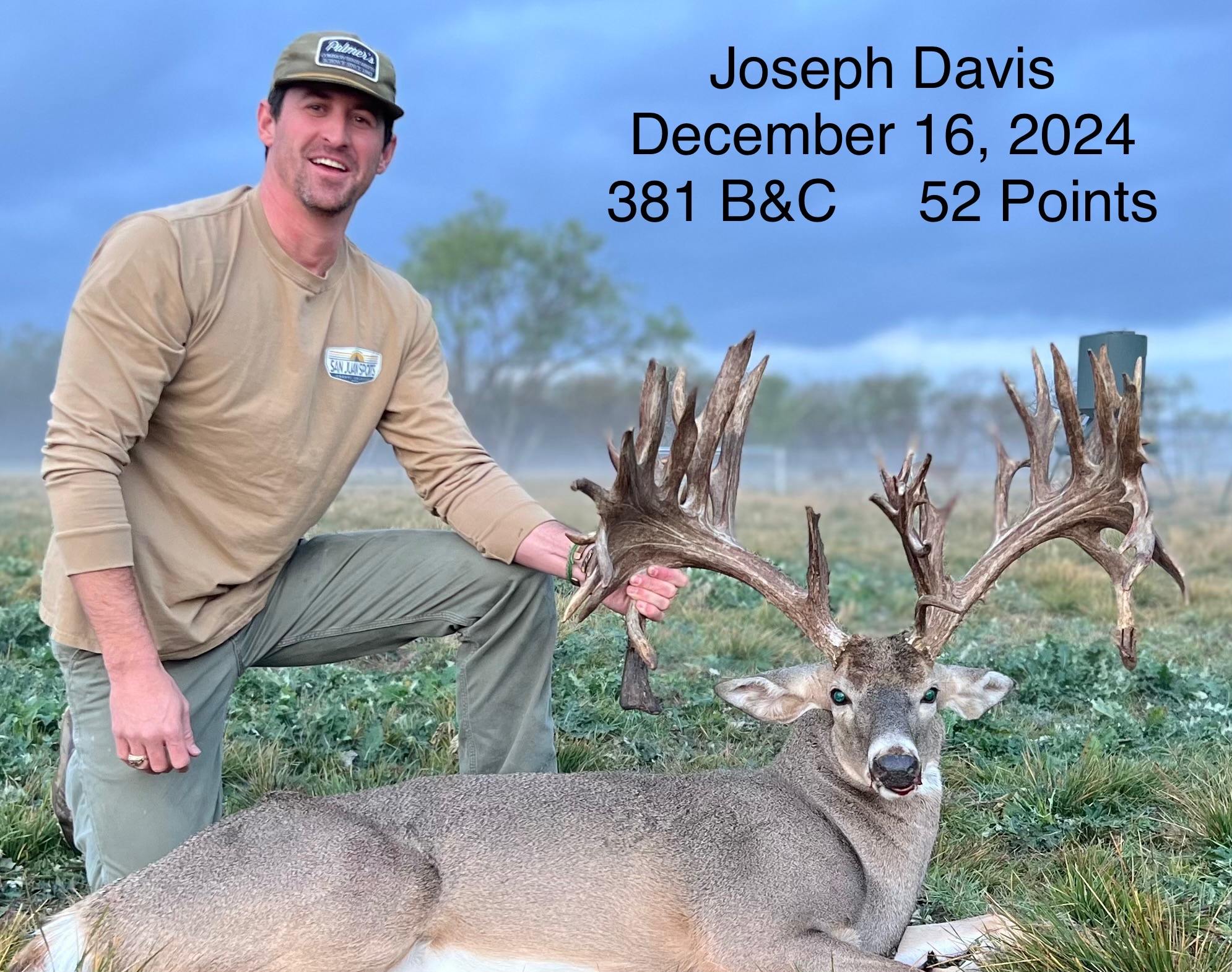 Trinity Valley Ranch trophy whitetail harvest 1