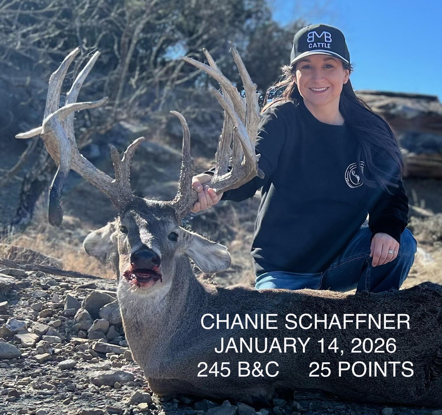 Trinity Valley Ranch trophy whitetail harvest 10